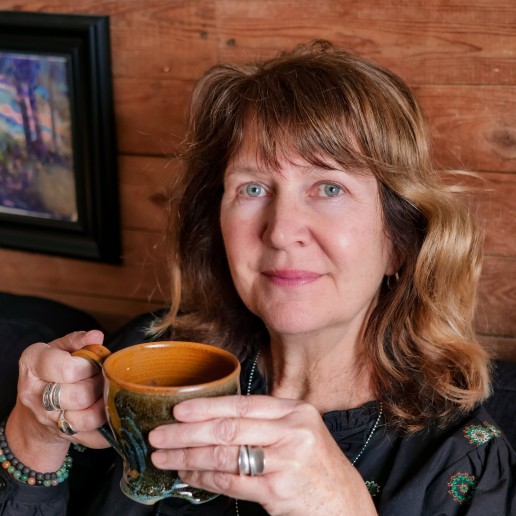 penny beaudrow drinking tea